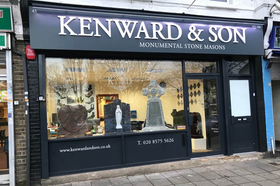 Kenward & Son Greenford showroom